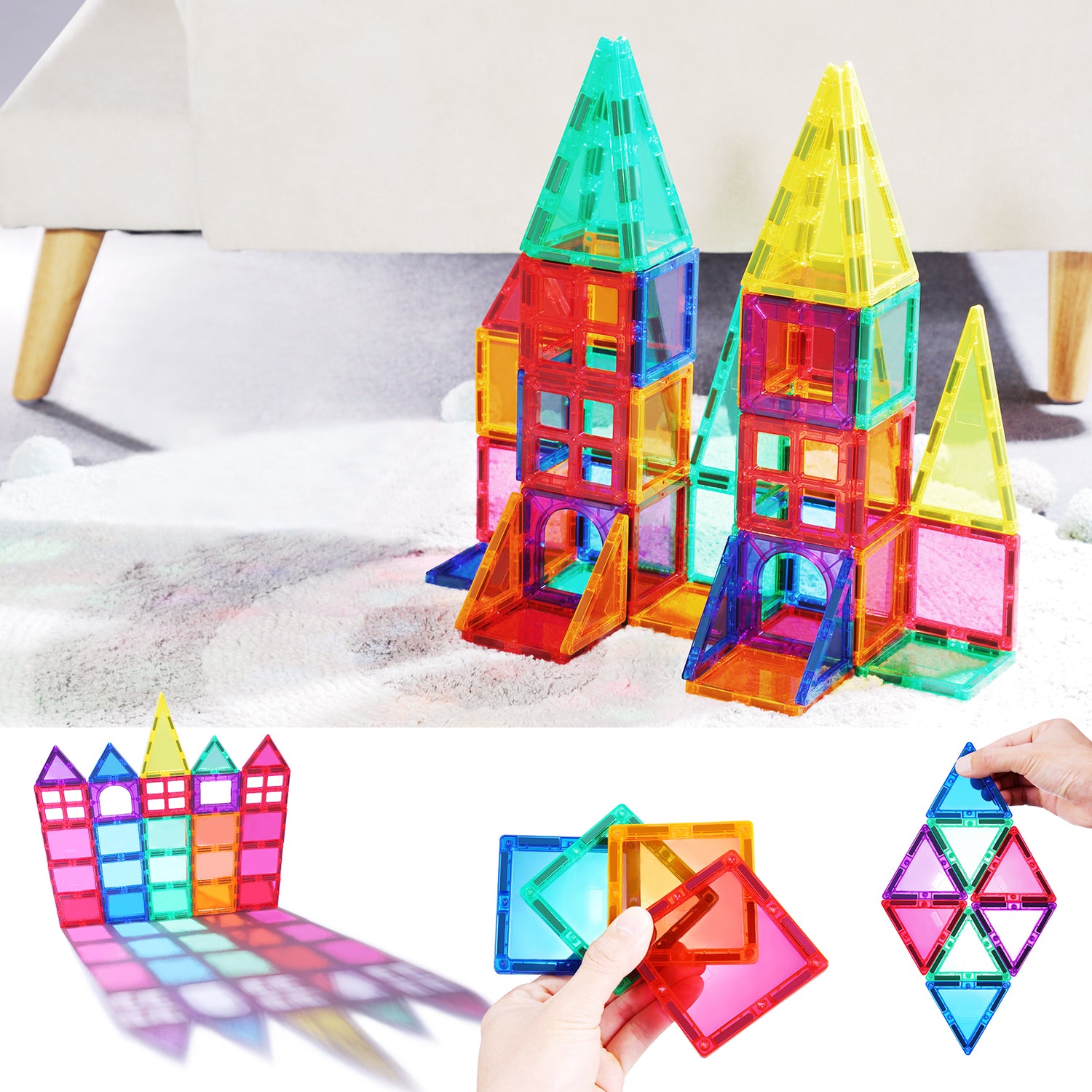 Magnet Toy Magnetic Tiles Shape Educational Toys - China Magnetic Toys and  Educational Toys price
